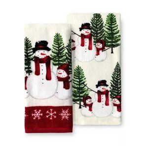 St. Nicholas Square Yuletide Snowman Kitchen Towel